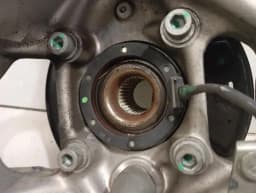 FERRARI Ferrari 599 GTB F141 Right Rear Hub 220454 Wheel Bearing Housing Rear Re CCM SET- — thumbnail 9