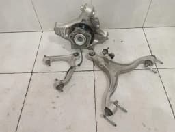 FERRARI Ferrari 599 GTB F141 Right Rear Hub 220454 Wheel Bearing Housing Rear Re CCM SET- — thumbnail 1