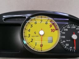 FERRARI Ferrari 599 GTB F141 Instrument Cluster 249123 Speedometer KMH CARBON- — thumbnail 5