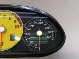 FERRARI Ferrari 599 GTB F141 Instrument Cluster 249123 Speedometer KMH CARBON- — thumbnail 4