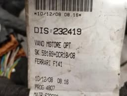 FERRARI Ferrari 599 GTB F141 Wiring Loom 232419 ENGINE COMPARTMENT Wiring Harness- — thumbnail 9