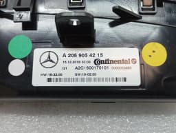 MERCEDES-BENZ Mercedes C Class W205 Auto Climate Control A2059054215 Climate Control Panel A/C- — thumbnail 8