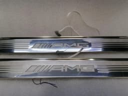 MERCEDES-BENZ Mercedes C63 AMG W205 Door Sill A2056809108 LED AMG Door Sill Trim Set M177- — thumbnail 3