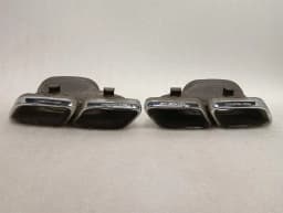 MERCEDES-BENZ Mercedes CL W217 exhaust silencer A2054900427 tips exhaust tailpipe trim- — thumbnail 3