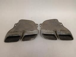 MERCEDES-BENZ Mercedes CL W217 exhaust silencer A2054900427 tips exhaust tailpipe trim- — thumbnail 8