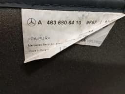 MERCEDES-BENZ MERCEDES G W463A W464 18-24 G63 AMG FLOOR MAT SET A4636806210 RIGHT HAND DRIVE RHD- — thumbnail 9