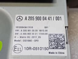 MERCEDES-BENZ MERCEDES C Class W205 Navigation Monitor A2059000441 Nav Display Screen MOPF- — thumbnail 8
