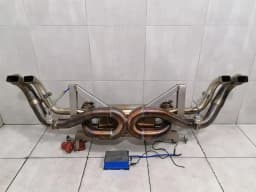 AUDI Audi R8 4S exhaust silencer stainless steel exhaust silencer race valve- — thumbnail 1