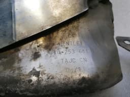 BENTLEY Bentley Continental GT W12 exhaust silencer 3W0253681J tips exhaust cover tip- — thumbnail 10