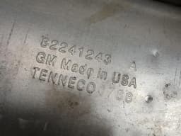 CHEVROLET Chevrolet Corvette C7 Grand Sport Exhaust Silencer 86540883 Muffler OEM- — thumbnail 7