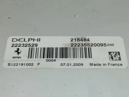 FERRARI Ferrari 599 GTB F141 electronic module 216484 suspension control unit - — thumbnail 7