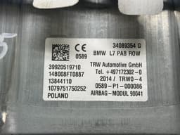 BMW 34089354 Passenger Airbag BMW 3 GT Gran Turismo (F34) (2012-) — thumbnail 4