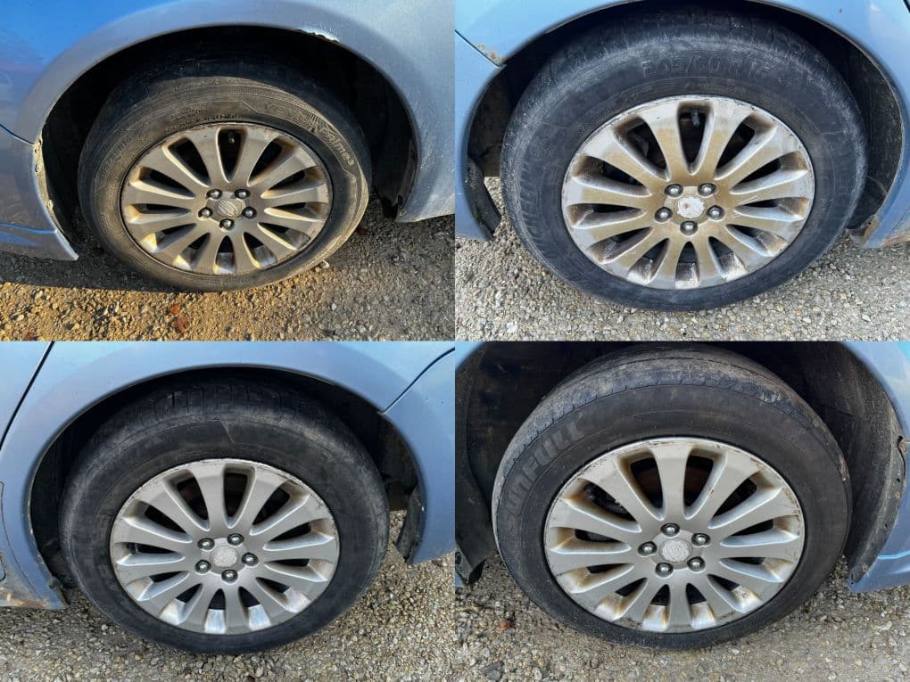 SUBARU Rim set With Tyres 4 pcs SUBARU IMPREZA (GH, GR) (2008-2012)
