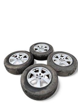 VOLVO 30671480 Rim set With Tyres 4 pcs VOLVO XC60 I (2008-2017) — thumbnail 3