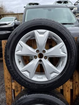 SUBARU 7JX17 ET48 D56.1 5X100 Rim set With Tyres 4 pcs SUBARU FORESTER (SJ) (2013-2018) — thumbnail 5