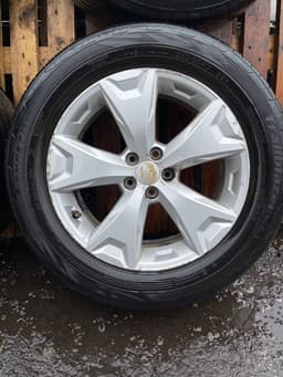 SUBARU 7JX17 ET48 D56.1 5X100 Rim set With Tyres 4 pcs SUBARU FORESTER (SJ) (2013-2018) — thumbnail 8