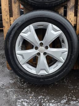 SUBARU 7JX17 ET48 D56.1 5X100 Rim set With Tyres 4 pcs SUBARU FORESTER (SJ) (2013-2018) — thumbnail 6