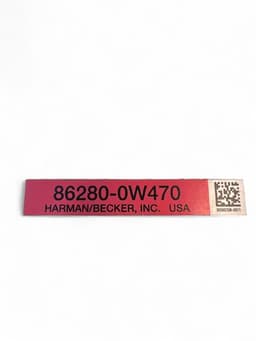 LEXUS 862800W470 Audio amplifier LEXUS IS II (XE20) (2005-2013) — thumbnail 9