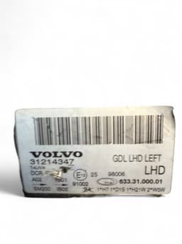 VOLVO 31214347 6948180 Headlight left VOLVO V70 III (BW) (2007-2016) — thumbnail 10