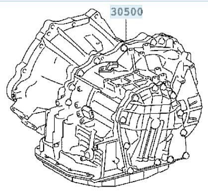 TOYOTA U341E Gearbox TOYOTA COROLLA X (E140, E150) (2006-2012)