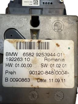 BMW 65829253944 9253944 Joystick (MMI control switch / pad) BMW 5 (F10, F11) (2010-2017) — thumbnail 7
