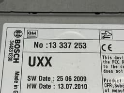 OPEL 13337253 344831230 Radio OPEL INSIGNIA A (G09) (2008-2017) — thumbnail 5