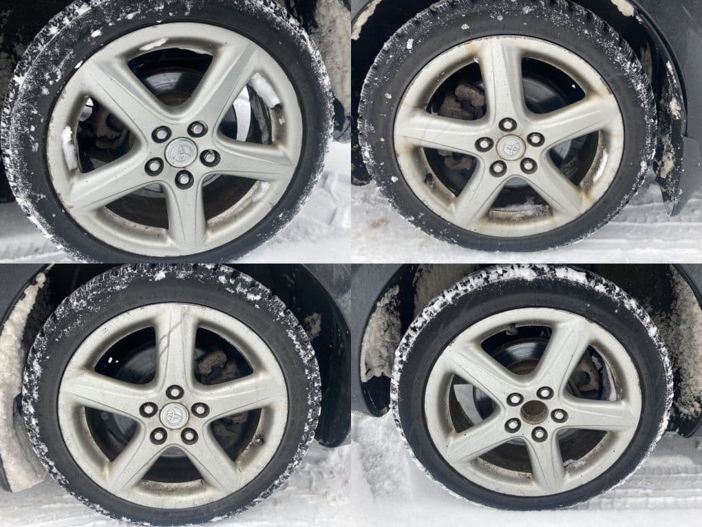 TOYOTA Rim set With Tyres 4 pcs TOYOTA COROLLA Verso II (AR10) (2004-2009)