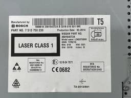 NISSAN 7513750230 Radio NISSAN QASHQAI II (J11) (2013-2021) — thumbnail 4