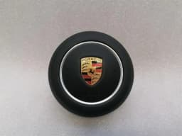 PORSCHE Porsche 911 991 leather steering wheel module 9P1880201L steering wheel module- — thumbnail 2