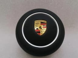 PORSCHE Porsche 911 991 leather steering wheel module 9P1880201L steering wheel module- — thumbnail 3