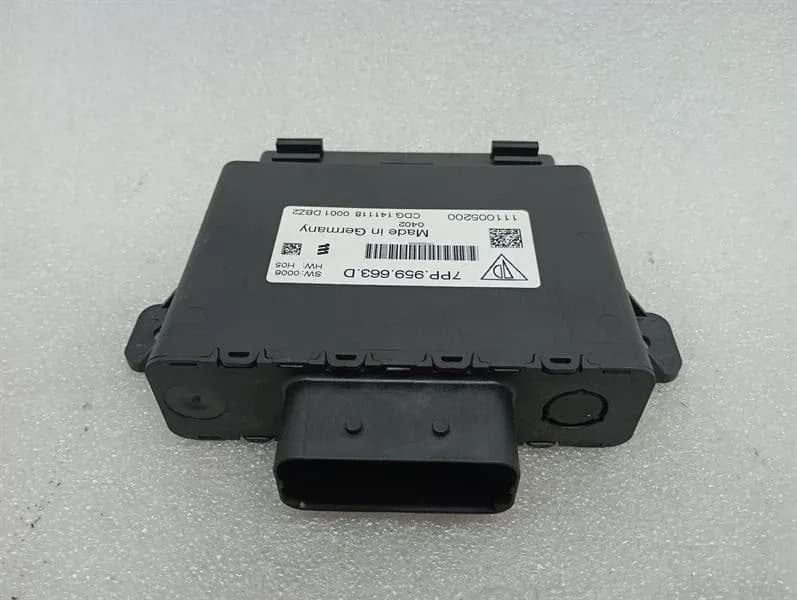 PORSCHE Porsche Cayman 718 electronic module 7pp959663D voltage transformer control unit -