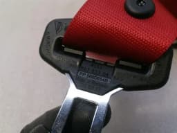 PORSCHE Porsche 911 991 Coupe front seat belt 99180303304 seat belt belt front red- — thumbnail 5