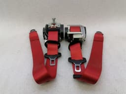 PORSCHE Porsche 911 991 Coupe front seat belt 99180303304 seat belt belt front red- — thumbnail 1