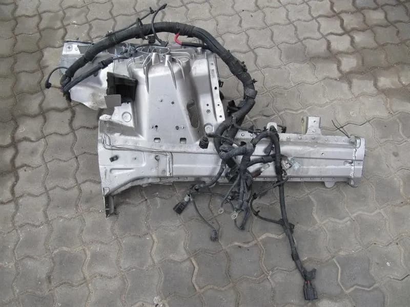 PORSCHE Porsche Panamera 970 Left Front Chassis Leg 97050190503GRV Left Wheel Arch Aluminium-