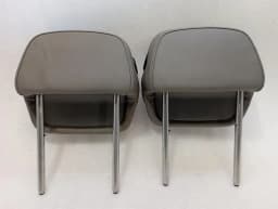 PORSCHE PORSCHE CAYENNE 958 92A 958522812027 HEADREST CREST REAR PAIR GREY GREY SET SET- — thumbnail 7