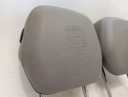 PORSCHE PORSCHE CAYENNE 958 92A 958522812027 HEADREST CREST REAR PAIR GREY GREY SET SET- — thumbnail 4