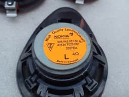 PORSCHE Porsche 911 996 speakers 99664503500 speaker set set red- — thumbnail 6