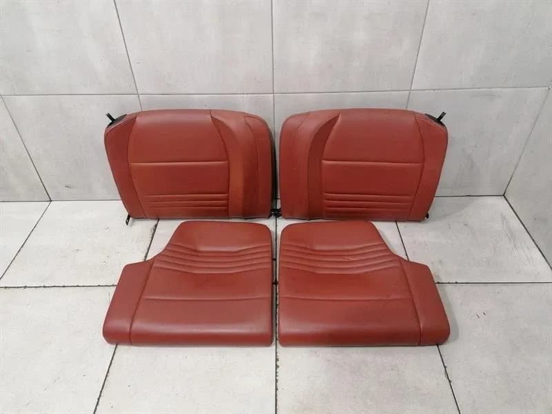PORSCHE Porsche 911 996 rear coupe seat set seats interior rear red red-