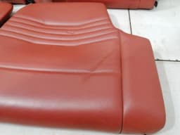 PORSCHE Porsche 911 996 rear coupe seat set seats interior rear red red- — thumbnail 4