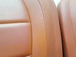 PORSCHE Porsche 911 996 rear coupe seat set seats interior rear red red- — thumbnail 8