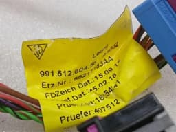 PORSCHE PORSCHE 911 991 GT3RS MK1 WIRING LOOM 99161260456 WIRING HARNESS RIGHT DOOR- — thumbnail 6