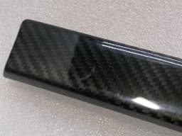 MASERATI MASERATI GRANTURISMO M145 VENEER 69912000 CARBON BAR SET OF 2 OEM- — thumbnail 4
