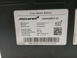 MCLAREN McLaren 570S Spider 13MA068CP Battery Li-ion - — thumbnail 4