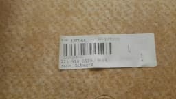 MERCEDES-BENZ Mercedes S-Class W221 Front Right Seat Cover A2219100539 Seat Cover Right- — thumbnail 6