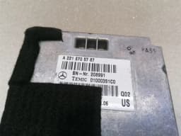MERCEDES-BENZ Mercedes S-Class W221 Voice Control Unit A2218705787 Linguatronic Control Unit- — thumbnail 3
