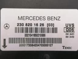 MERCEDES-BENZ Mercedes SL R230 Roof Hydraulic Control Unit A2308201626 Roof Control Module- — thumbnail 6