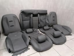 MERCEDES-BENZ MERCEDES CL600 V12 W216 SEATS OUTER COVER SET SEAT TRIM SET GREY GREY- — thumbnail 3