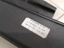 MERCEDES-BENZ Mercedes CL W217 Convertible Parcel Shelf A2176900365 Parcel Shelf- — thumbnail 6