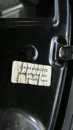 MERCEDES-BENZ Mercedes CL W216 Right Rear Door Winder A2166700403 Window Regulator Rear Right- — thumbnail 4