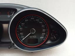 AUDI AUDI R8 TYPE 42 V10 5.2 SPYDER INSTRUMENT CLUSTER 420920981P SPEEDOMETER MPH UK- — thumbnail 3